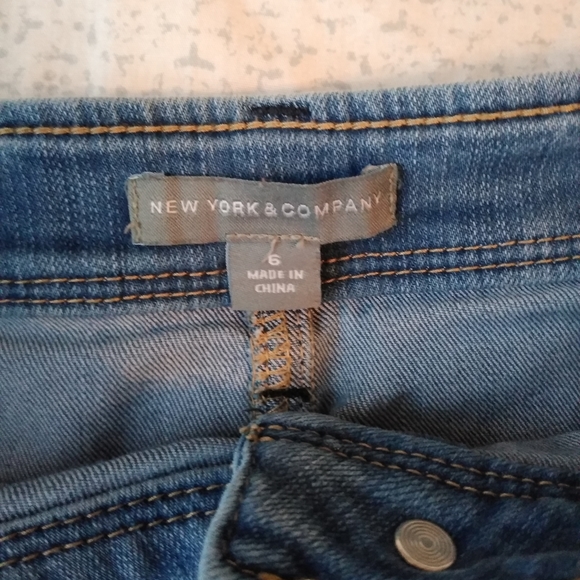 New York & Company Mini Denim Skirt - Picture 6 of 6